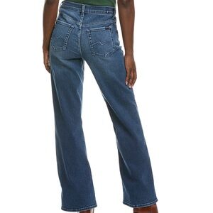 7 For All Mankind Dark Blue High Rise Jeans